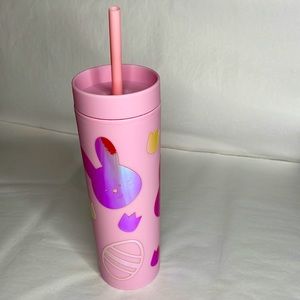 Strata‎ skinny tumbler Easter design 16oz bpa free handcrafted Easter bunny